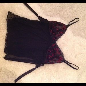Sheer Lingerie Top/Slip